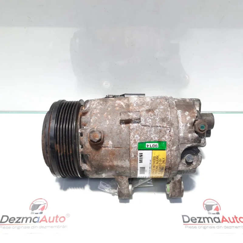 Compresor clima, cod 6452-1171310, Mini Cooper Cabrio (R52), 1.6 benz, W10B16AB Ofertă exclusivă