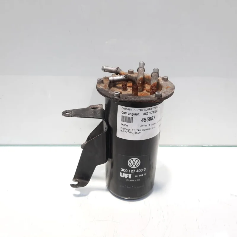 Super ofertă Carcasa filtru combustibil, cod 3C0127400C, Skoda Octavia 2 Combi (1Z5) 1.9 tdi, BLS (id:455687)