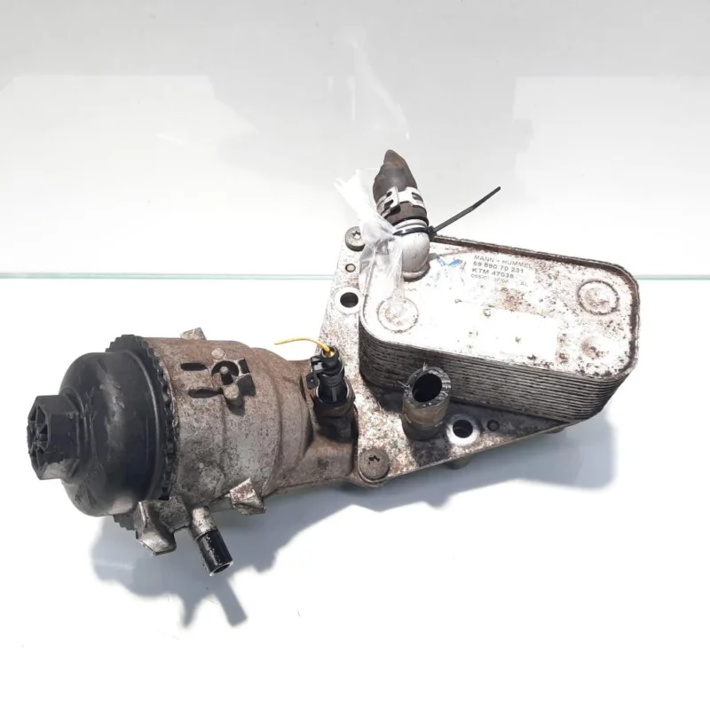Reducere specială Carcasa filtru ulei cu racitor ulei, Opel, 1.9 CDTI, Z19DT, cod 5989070231