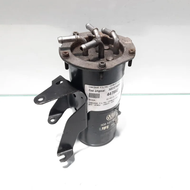 Carcasa filtru combustibil, Skoda Octavia 2 Scout (1Z5) [Fabr 2004-2013] 2.0 tdi, BMM, 3C0127400C (id:447982) Chilipir