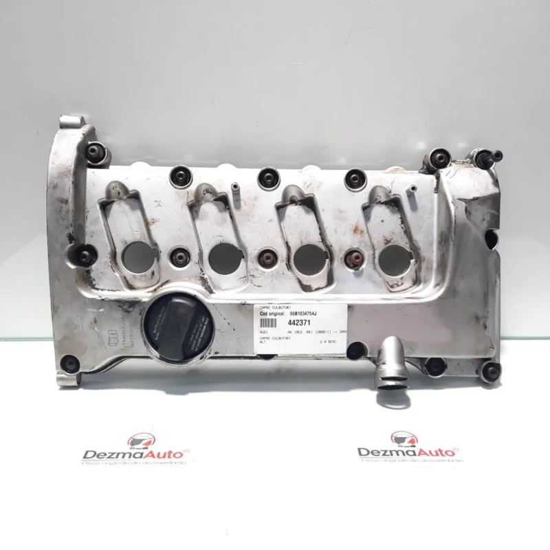 Capac culbutori, Audi A4 (8E2, B6) [Fabr 2000-2004] 2.0 B, ALT, 06B103475AJ (id:442371) Plată sigură