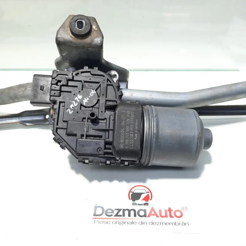 Ofertă de sezon Motoras stergatoare fata, Audi A4 (8EC, B7) [Fabr 2004-2008] 8E1955119 (id:436576)
