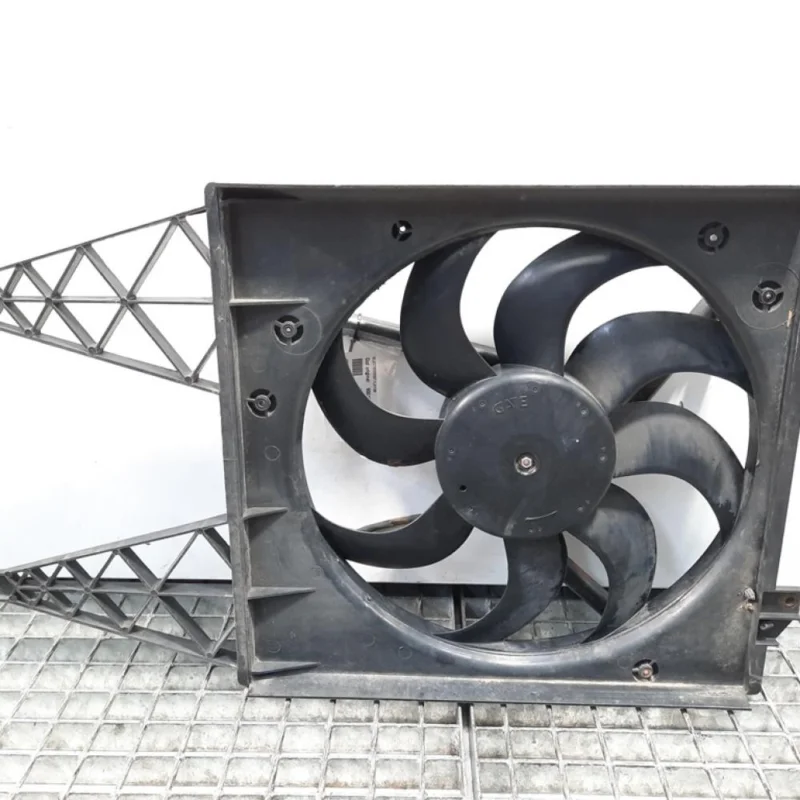 Popular Electrovenilator, Skoda Fabia 2 (5J, 542) [Fabr 2007-2014] 1.4 tdi, BMS, 6Q0121207N