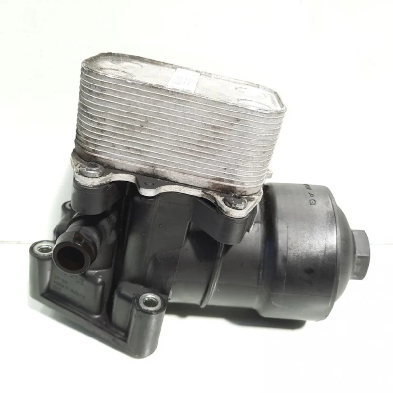 Carcasa filtru ulei cu racitor de ulei, Skoda Octavia 2 Combi (1Z5) [Fabr 2004-2013] 1,6 tdi, CAY, 03L115389C, 03L117021C (id:42 Transport gratuit