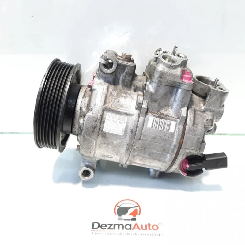Compresor clima, Vw Golf 5 (1K1) [Fabr 2004-2008], 1.9 tdi, BKC, 1K0820859T(pr:117994) Disponibil imediat